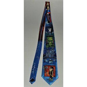 Rubie's Costume Halloween Neck Tie Haunted House Frankenstein's Monster Vampire